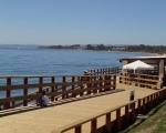Official opening of the new boardwalk which will eventually connect Estepona to San Pedro