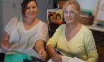 Sara and Patricia enjoying learning Spanish the "Spanish So Simple" way!