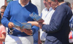 Official opening of the new boardwalk. Mayor of Estepona, Don José María García Urbano and Councillors.