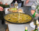 Paella with friends up in Prado del Rey, Cádiz