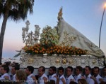Celebration of the Virgen del Carmen every 16th July, the Patron saint of Sailors and Fishermen.