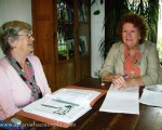 Norma and Brenda attending Spanish So Simple Classes