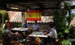 Lunch at El Anon in Jimena de La Frontera. Excellent as always. www.spanishsosimple.com