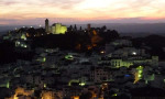 Overlooking Casares as the sun goes down. www.spanishsosimple.com
