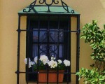 Typical  window in one of the White Villages of Andalucia. www.spanishsosimple.com