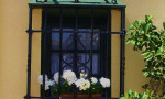 Typical  window in one of the White Villages of Andalucia. www.spanishsosimple.com